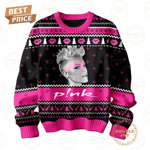 P!nk Never Gonna Not Dance Again Christmas Sweater