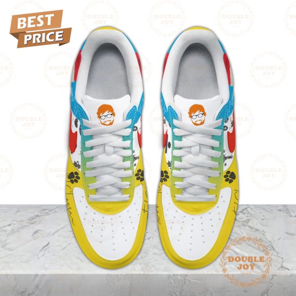 Ed Sheeran Colorful Air Force 1 Sneakers