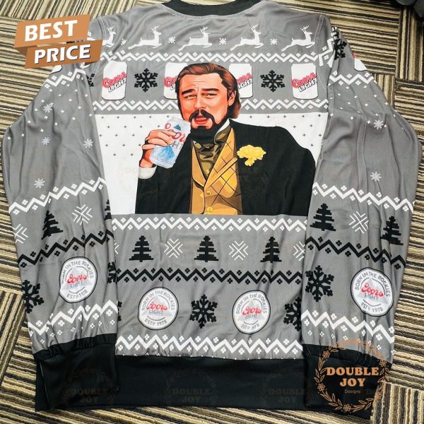 Funny Coors Light Christmas Sweater – Ugly Holiday Sweater with Hilarious Beer-Themed Design