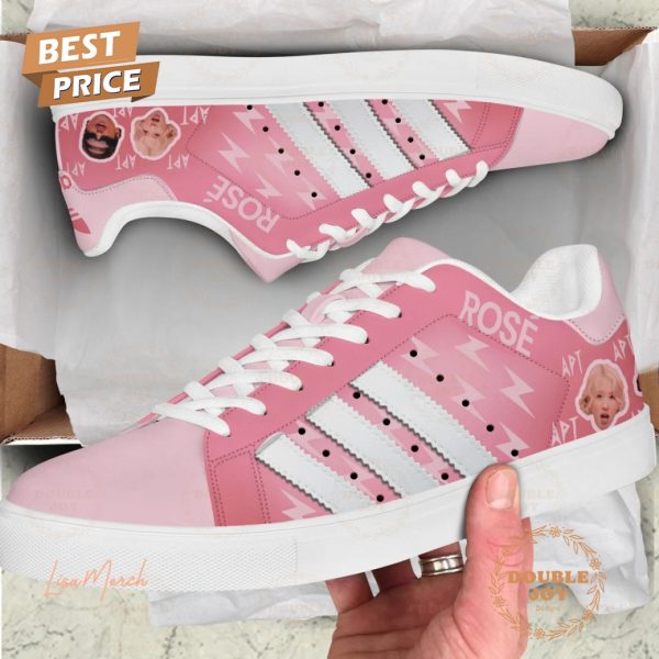 Bruno Mars X Rose APT Pink Stan Smith Shoes