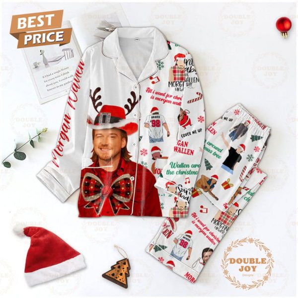 Morgan Wallen All I Want For Christmas Pajamas Set