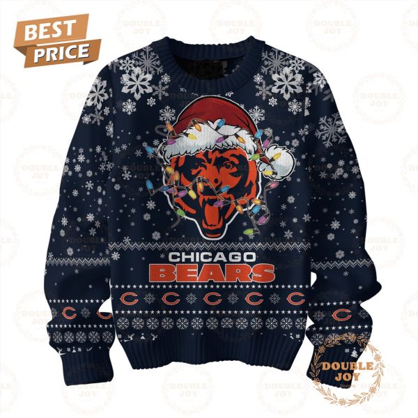 Chicago Bears They Hate Us Christmas 2024 Sweater – Blue