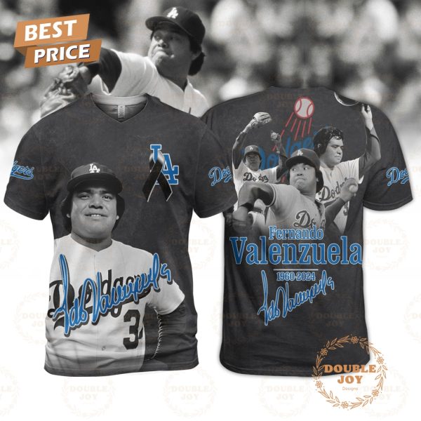 Fernando Valenzuela 1960-2024 Los Angeles Dodgers Thank You T-Shirt, Hoodie