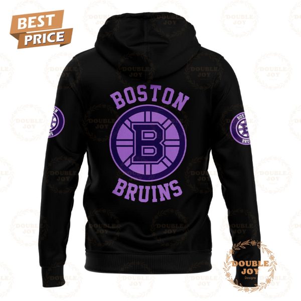 Boston Bruins Hockey Fights Cancer 25th Anniversary Hoodie