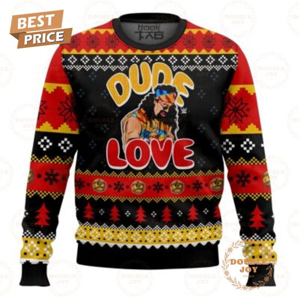 Mick Foley Dude Love Christmas 2024 Sweater