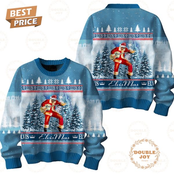 Elvis Presley Merry Elvismas 2024 Sweater