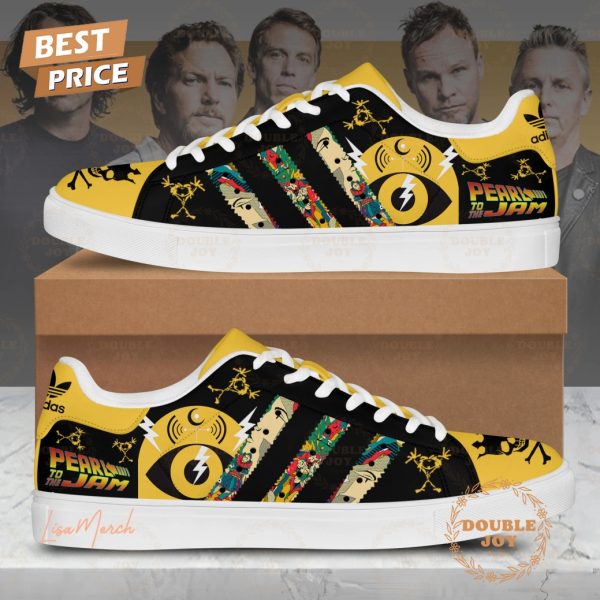 Pearl Jam Rock Band Pearl To The Jam Stan Smith Shoes