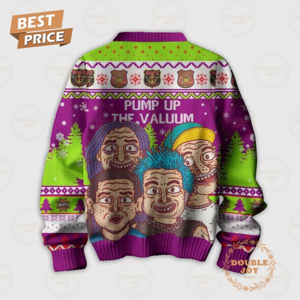 All I Want For Christmas Is NOFX Rock Band “Pump Up The Valuum” Sweater