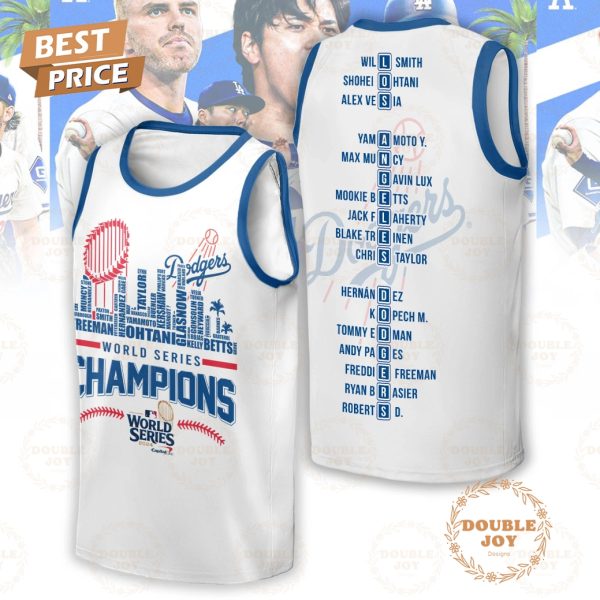 2024 World Series Champions LA Dodgers OWA T-Shirt, Hoodie – White