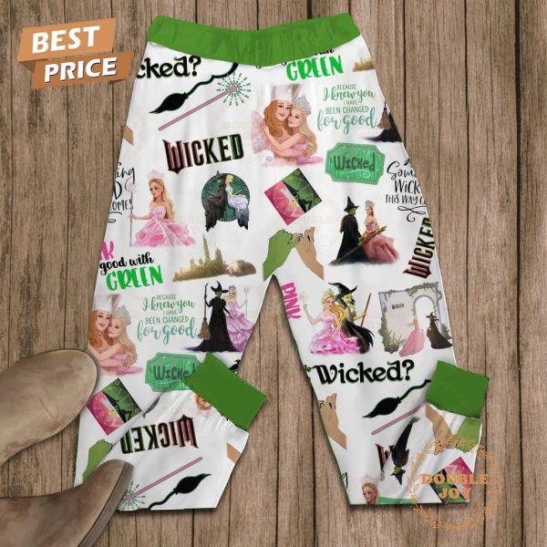 Wicked Film Everyone Deserves A Chance To Fly Fleece Pajamas Set