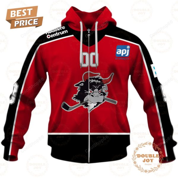 Rodovre Mighty Bulls Jersey Style Hoodie