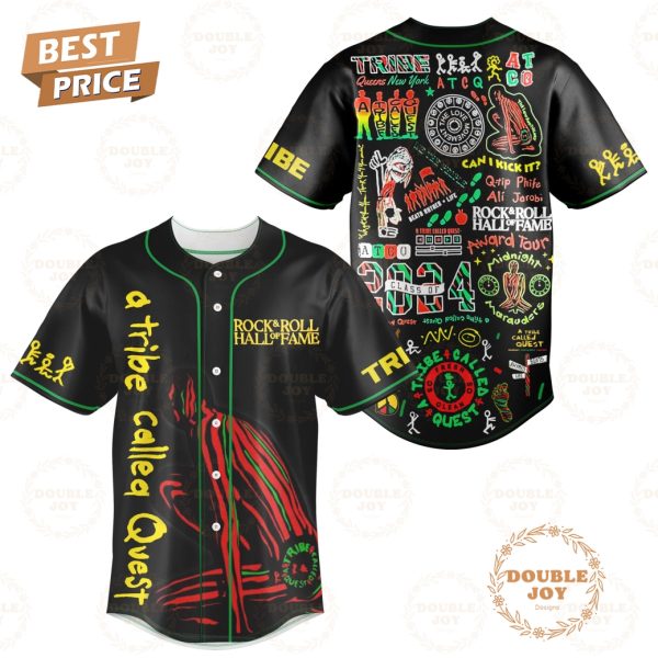 A Tribe Called Quest Rock & Roll Hall Of Fame Award 2024 Baseball Jersey