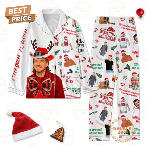 Morgan Wallen All I Want For Christmas Pajamas Set