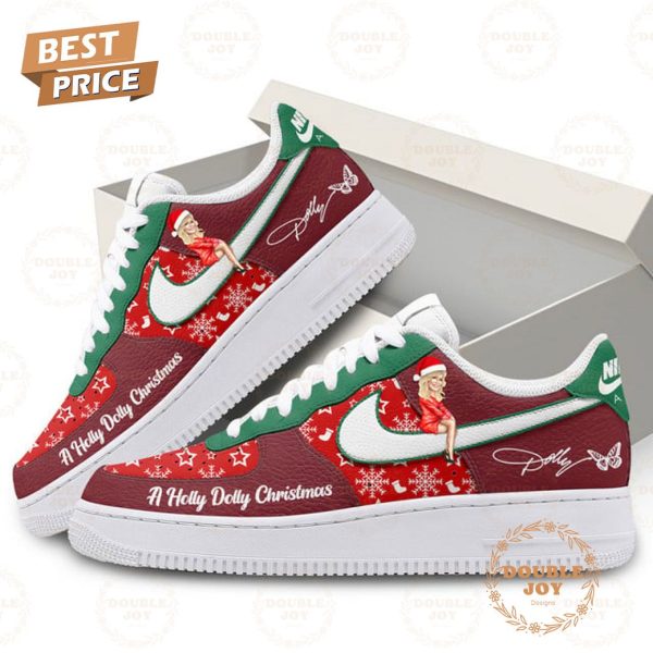 Dolly Parton A Holly Dolly Christmas Air Force 1 Sneakers