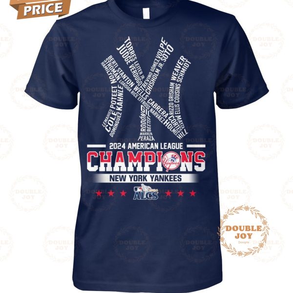 ALCS 2024 American League Champions New York Yankees T-Shirt