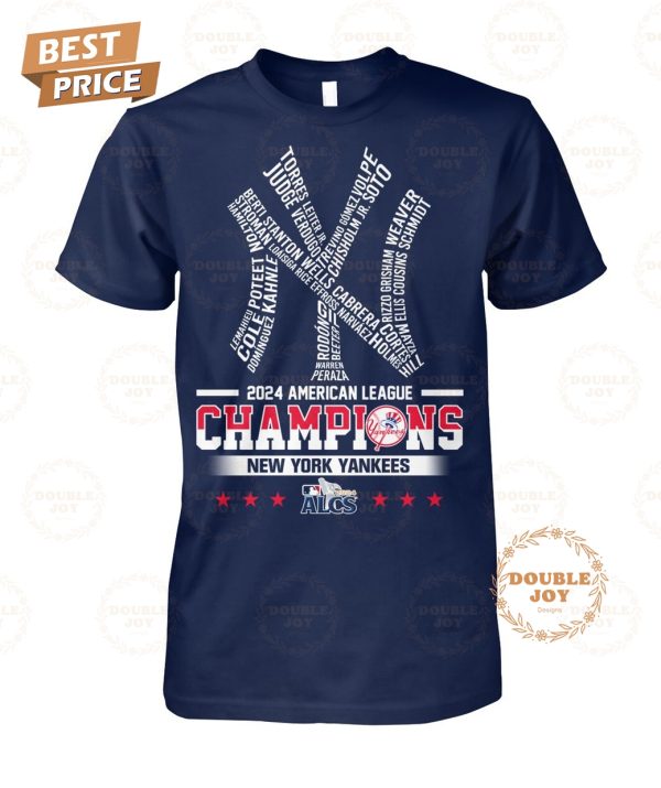 ALCS 2024 American League Champions New York Yankees T-Shirt