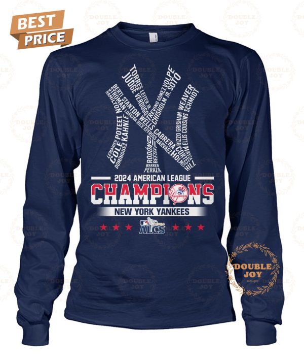 ALCS 2024 American League Champions New York Yankees T-Shirt