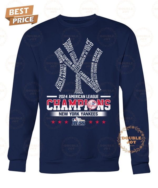 ALCS 2024 American League Champions New York Yankees T-Shirt