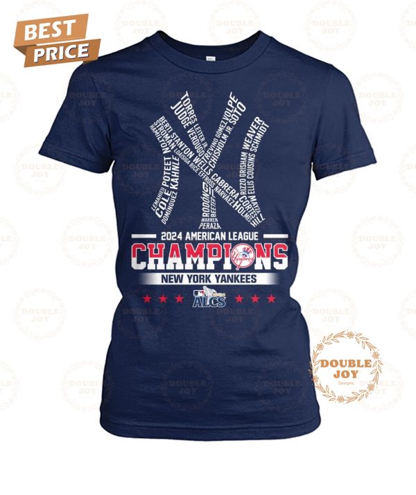 ALCS 2024 American League Champions New York Yankees T-Shirt