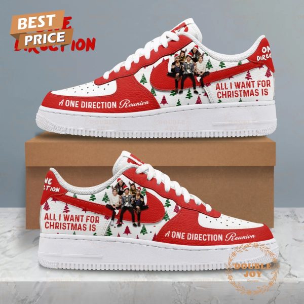 All I Want For Christmas Is A One Direction Reunion Air Force 1 Sneakers