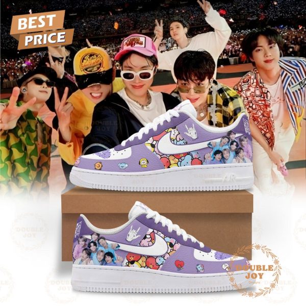 Bangtan Boys 2024 Air Force 1 Sneakers