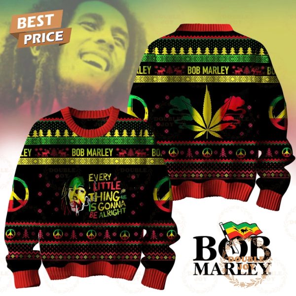 Bob Marley Every Little Thing Is Gonna Be Alright Sweater