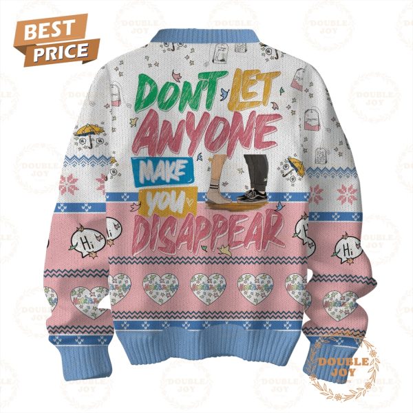 Heartstopper Don’t Let Anyone Make You Disappear You’re My Favorite Person Sweater