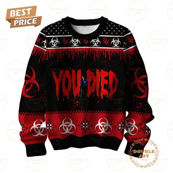 Resident Evil “You Died” Christmas Sweater