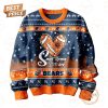 Chicago Bears Smart Woman Loves Her Christmas Sweater You look too weak