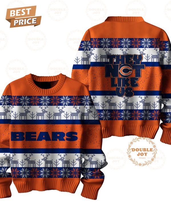 Chicago Bears They Not Like Us Christmas Sweater