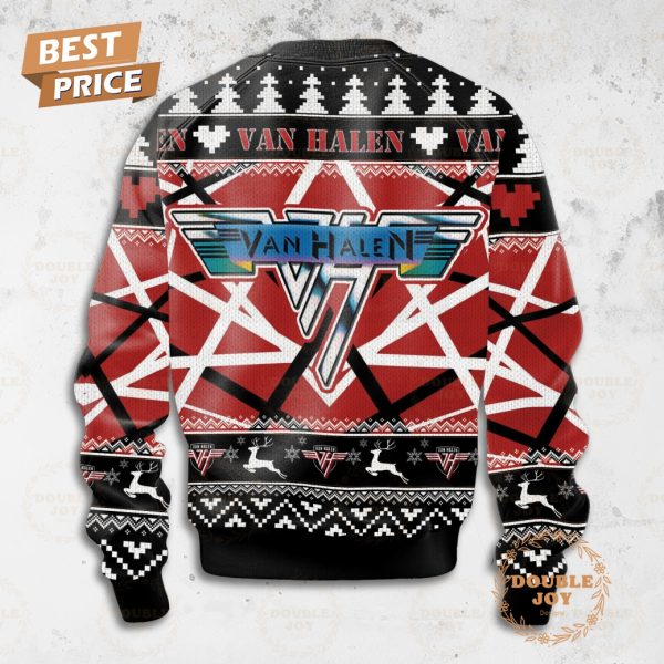 Van Halen Rock Band Merry Christmas Sweater