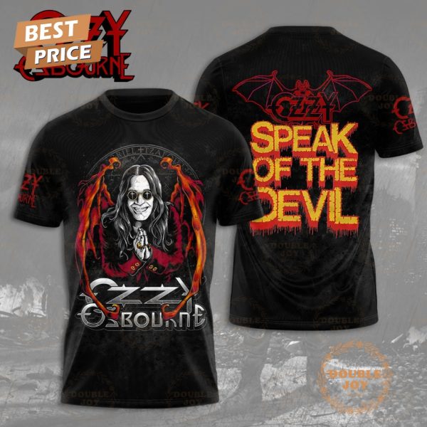 Ozzy Osbourne Speak Of The Devil T-Shirt, Hoodie