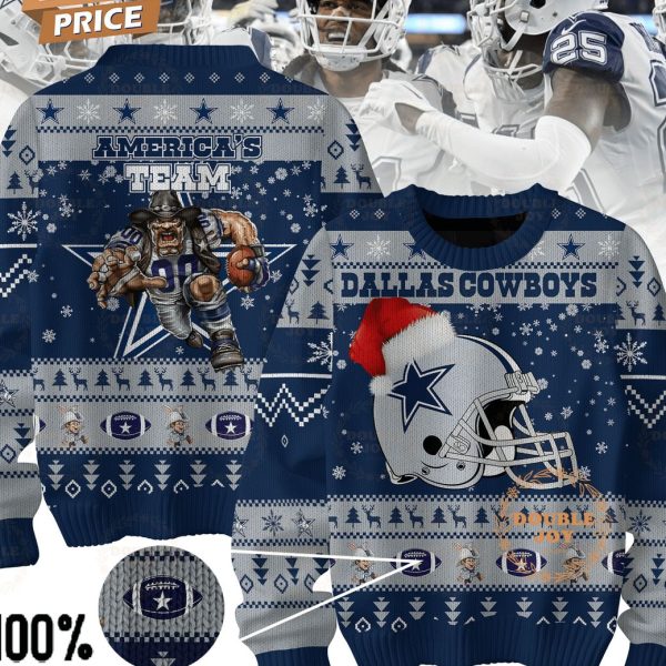 Dallas Cowboys America’s Team Christmas Sweater