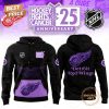 Boston Bruins Hockey Fights Cancer 25th Anniversary Hoodie