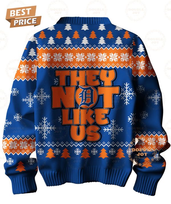 Detroit Tigers They Not Like Us Christmas Sweater