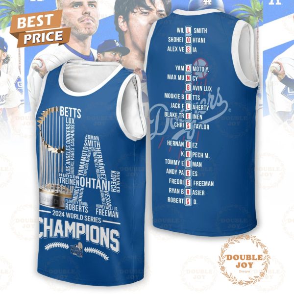 LA Dodgers World Series Champs 2024 T-Shirt, Hoodie – Blue