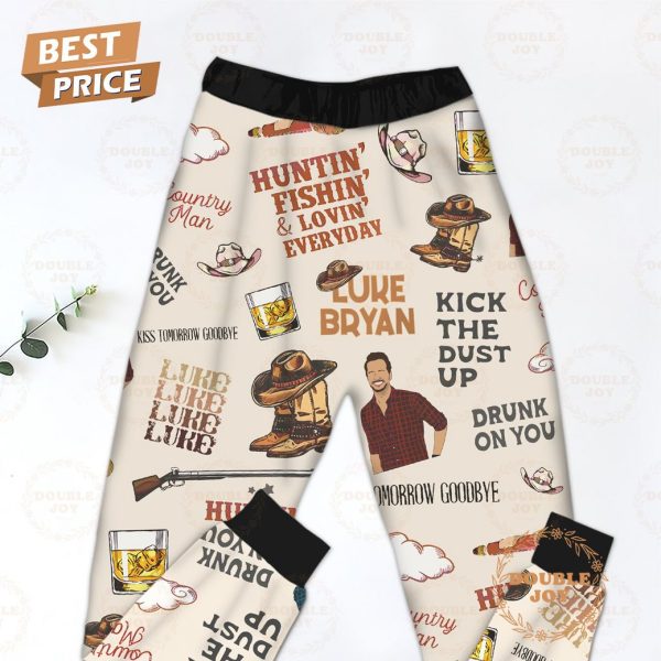 Luke Bryan Mind Of The Country Boy Fleece Pajamas Set