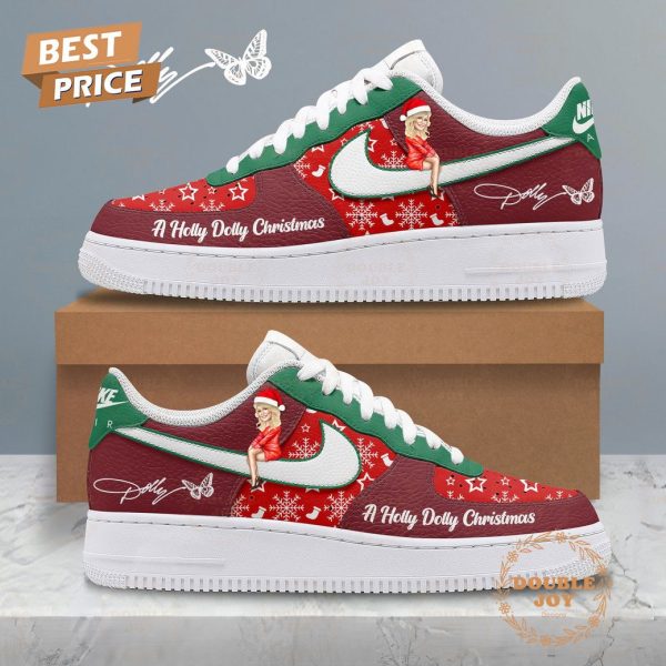 Dolly Parton A Holly Dolly Christmas Air Force 1 Sneakers