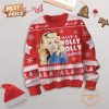 Dolly Parton Have A Holly Dolly Christmas Sweater – Pink