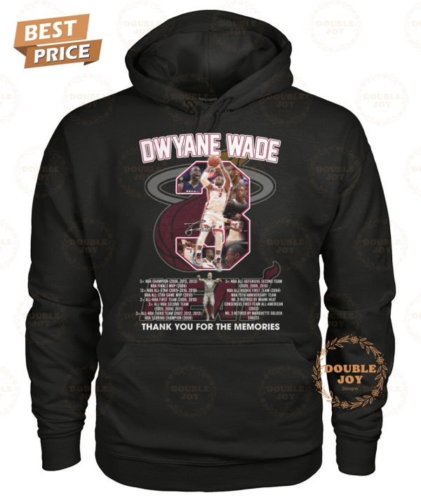 Dwyane Wade Thank You For The Memories T-Shirt