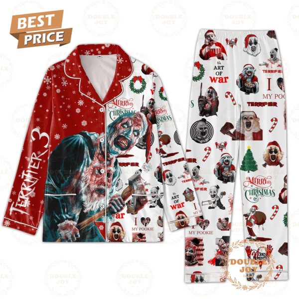 Terrifier 3 Film Merry Christmas The Art Of War Pajamas Set