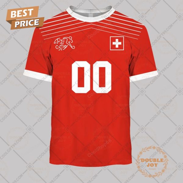 Swiss Nati Jersey Style Hoodie