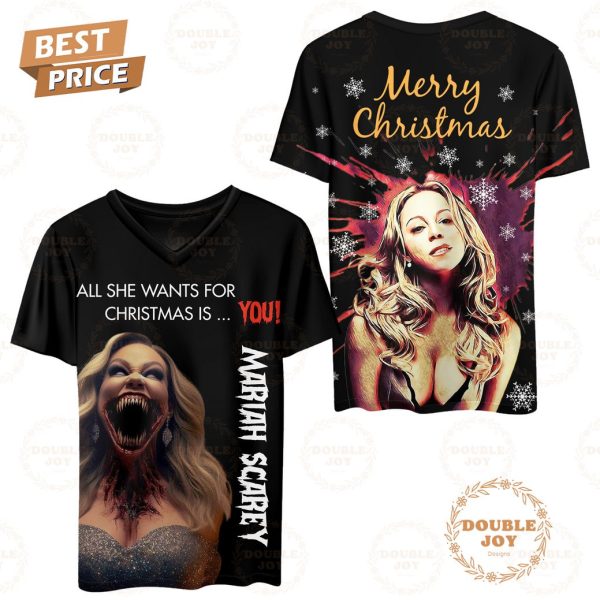 Mariah Scarey All She Wants For Christmas Is…You! T-Shirt,Hoodie