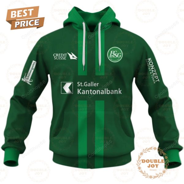 FC St Gallen Jersey Style Hoodie