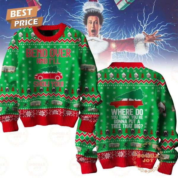 National Lampoon’s Christmas Vacation Bend Over And I’LL Show You! Sweater