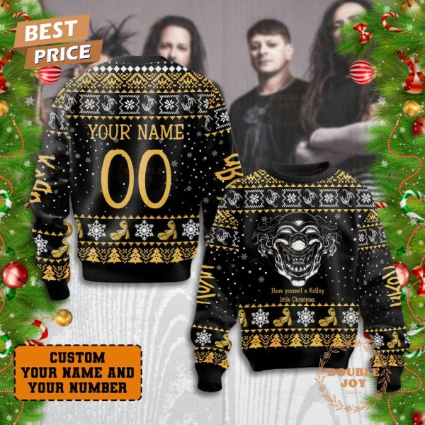 Have Yourselt A Korn Band Little Christmas Custom Name Sweater