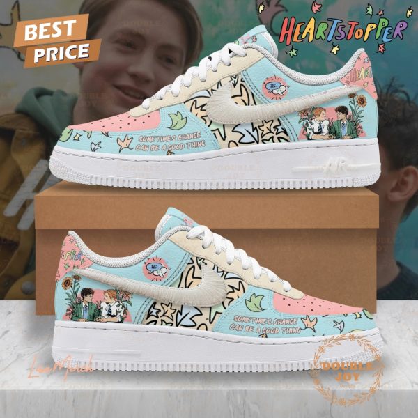 Heartstopper Sometimes Change Can Be A Good Thing Air Force 1 Sneakers