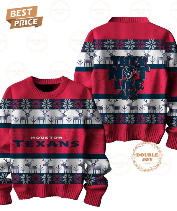 Houston Texans They Not Like Us Christmas Sweater