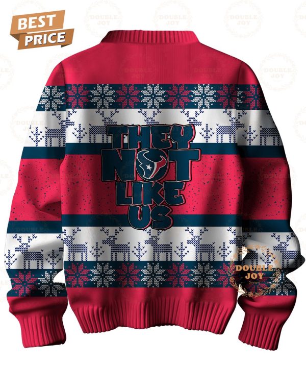 Houston Texans They Not Like Us Christmas Sweater