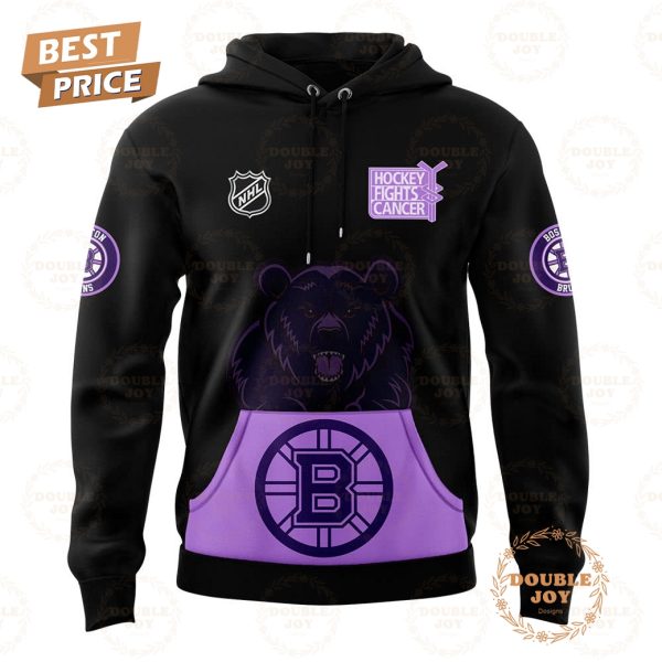 Boston Bruins Hockey Fights Cancer 25th Anniversary Hoodie